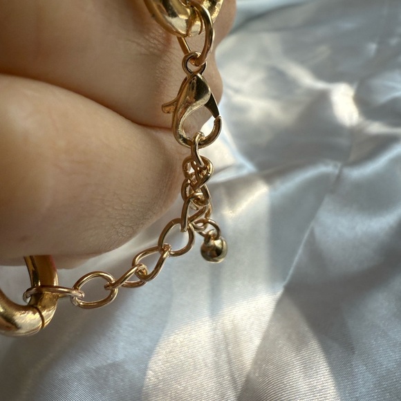 Anthropologie adjustable waterproof Multicolor Gold Chain Bracelet - Picture 8 of 8